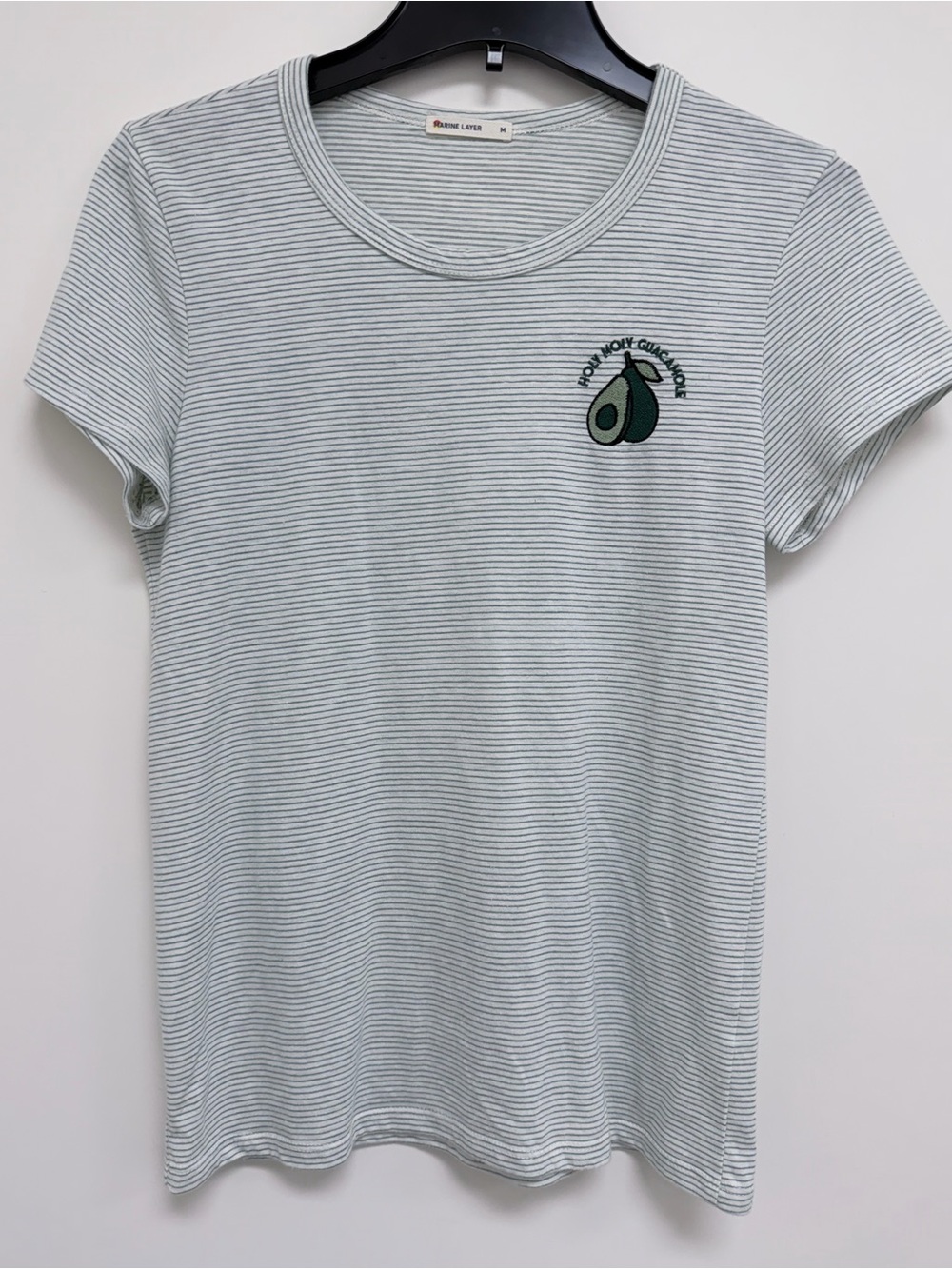 Marine Layer Light Green Holy Moly Guacamole Tee - Medium